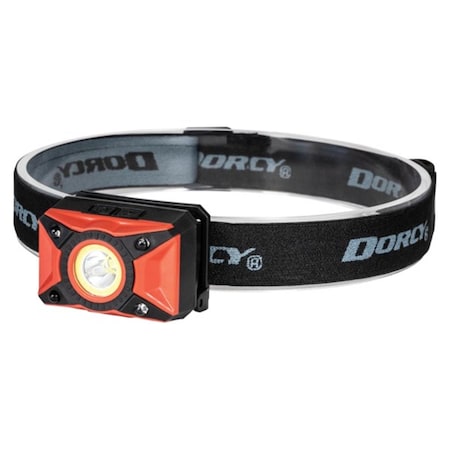 Dorcy 650 lm LED USB Rechargeable Motion-Activated Headlamp DO392600